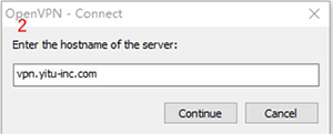 Connecting to VPN